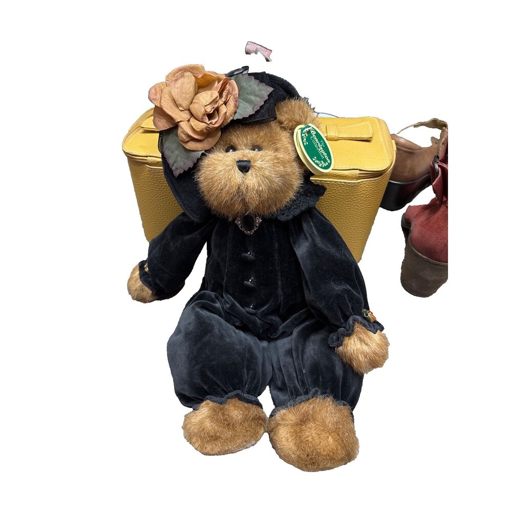 CHANEL 18" Bearington Bears Collectible Faux Mink Bear  #1523 New Old Stock